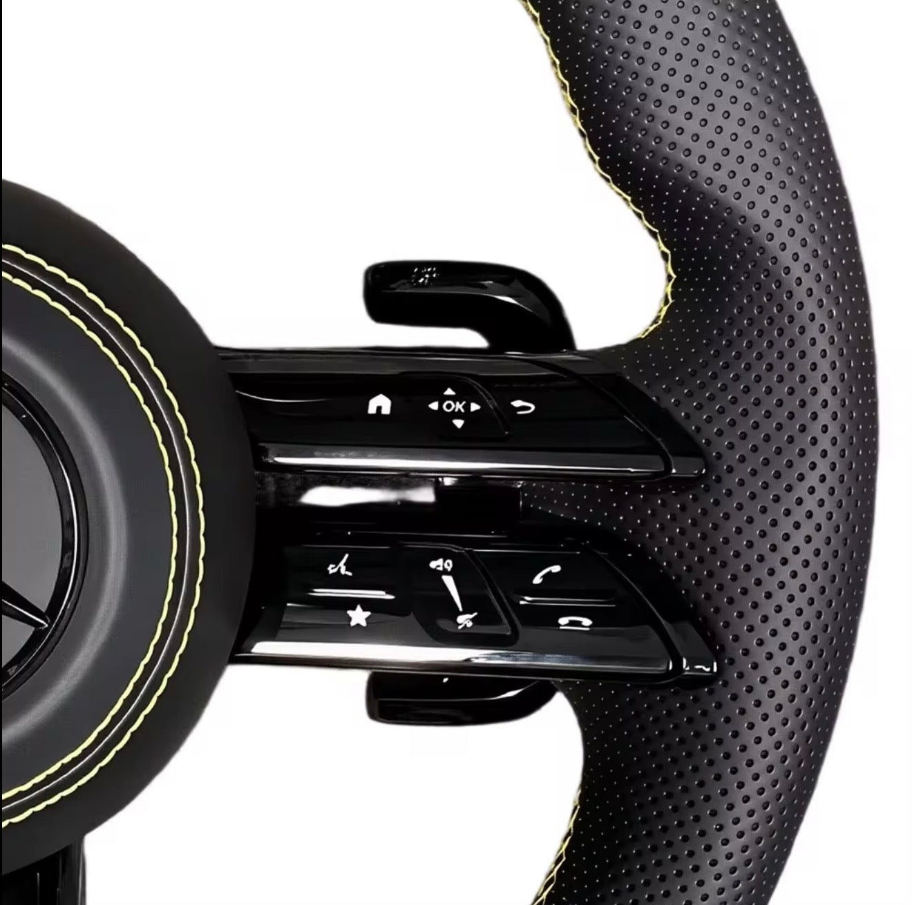 Custom Lenkrad mit Schaltanzeige – passend für Mercedes AMG Modelle ab 2021