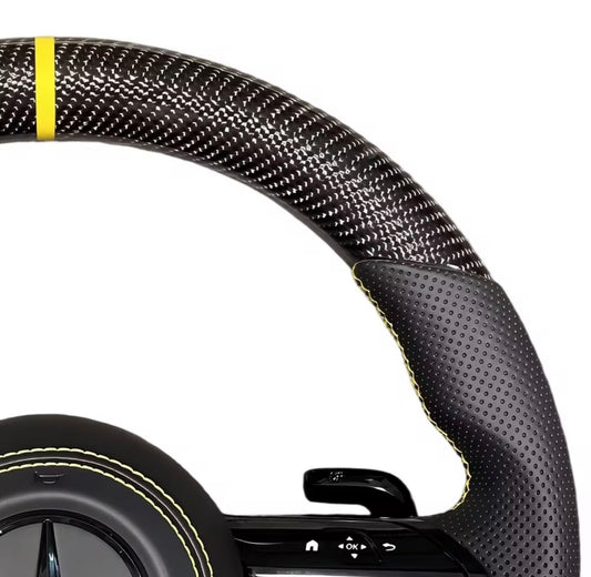 Custom Lenkrad mit Schaltanzeige – passend für Mercedes AMG Modelle ab 2021