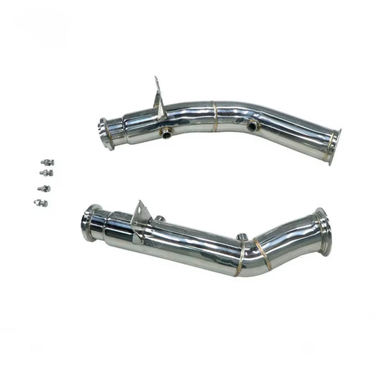 M276 Edelstahl Downpipe 76mm Performance