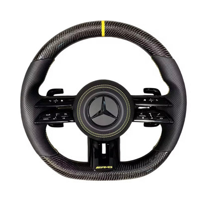 Custom Lenkrad mit Schaltanzeige – passend für Mercedes AMG Modelle ab 2021