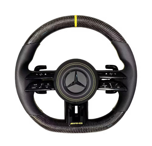 Custom Lenkrad mit Schaltanzeige – passend für Mercedes AMG Modelle ab 2021