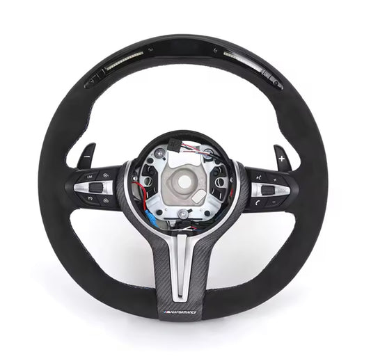 Custom Lenkrad mit LED Schaltanzeige – passend für BMW M Modelle ab 2010