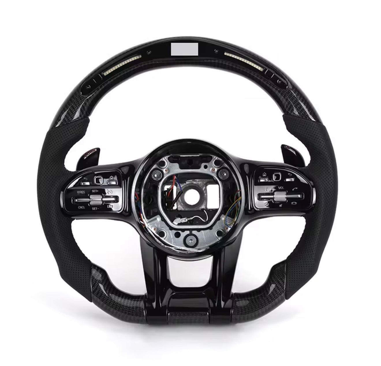 AMG Carbon Lenkrad LED All Black Mercedes