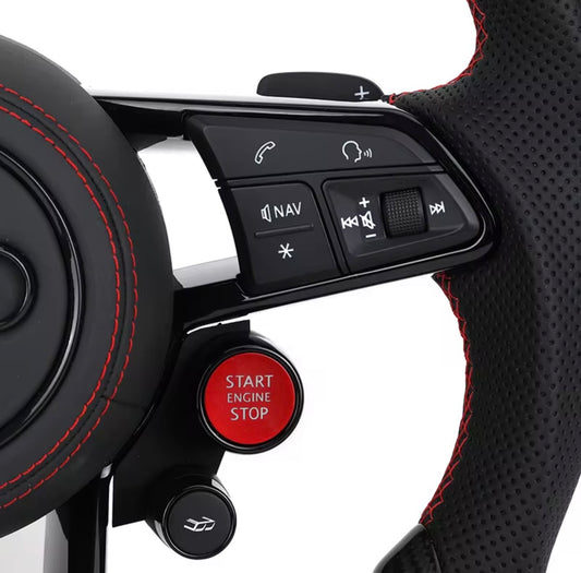 Audi Performance Lenkrad Flat Bottom Start Stop