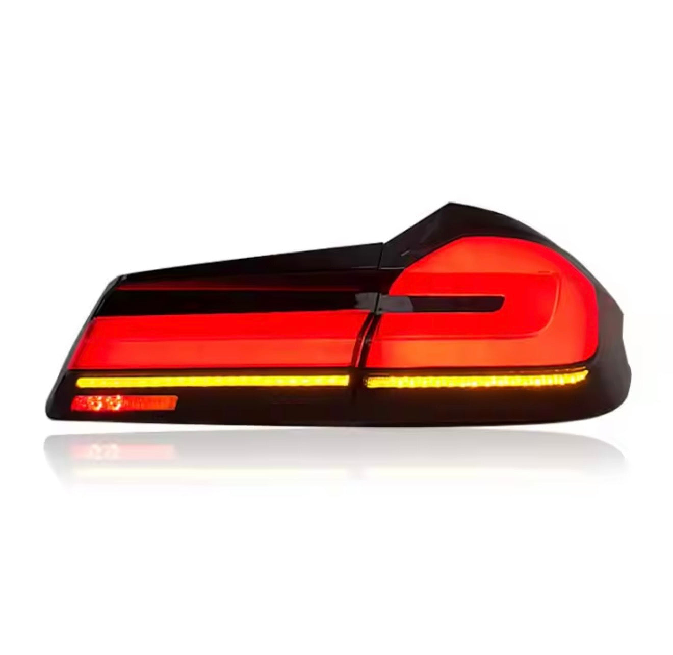 BMW 5er G30 Pre LCI LED Black Line Rückleuchten Set