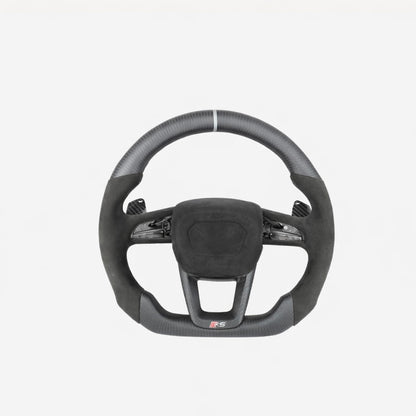 Custom Audi Performance Lenkrad Carbon Alcantara