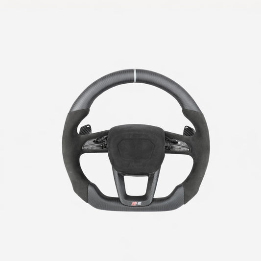 Custom Audi Performance Lenkrad Carbon Alcantara