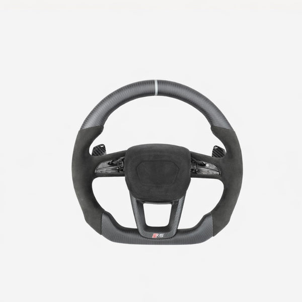 Audi Lenkräder mit Carbon, LED Schaltanzeige & Individualität