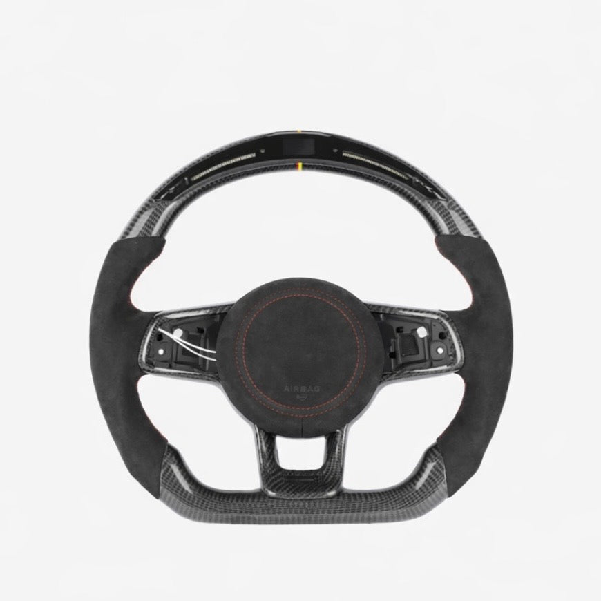 Custom VW Golf Performance Lenkrad mit LED Anzeige