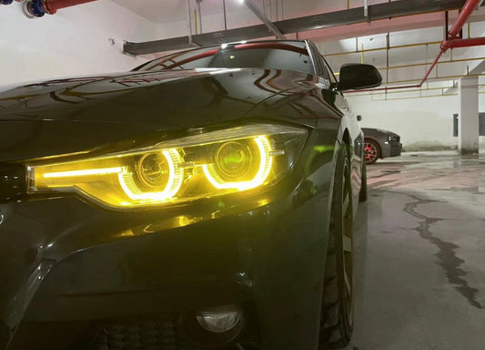 Dual Colour DRL Modul Weiß Gelb CS Look F30 F31 LCI