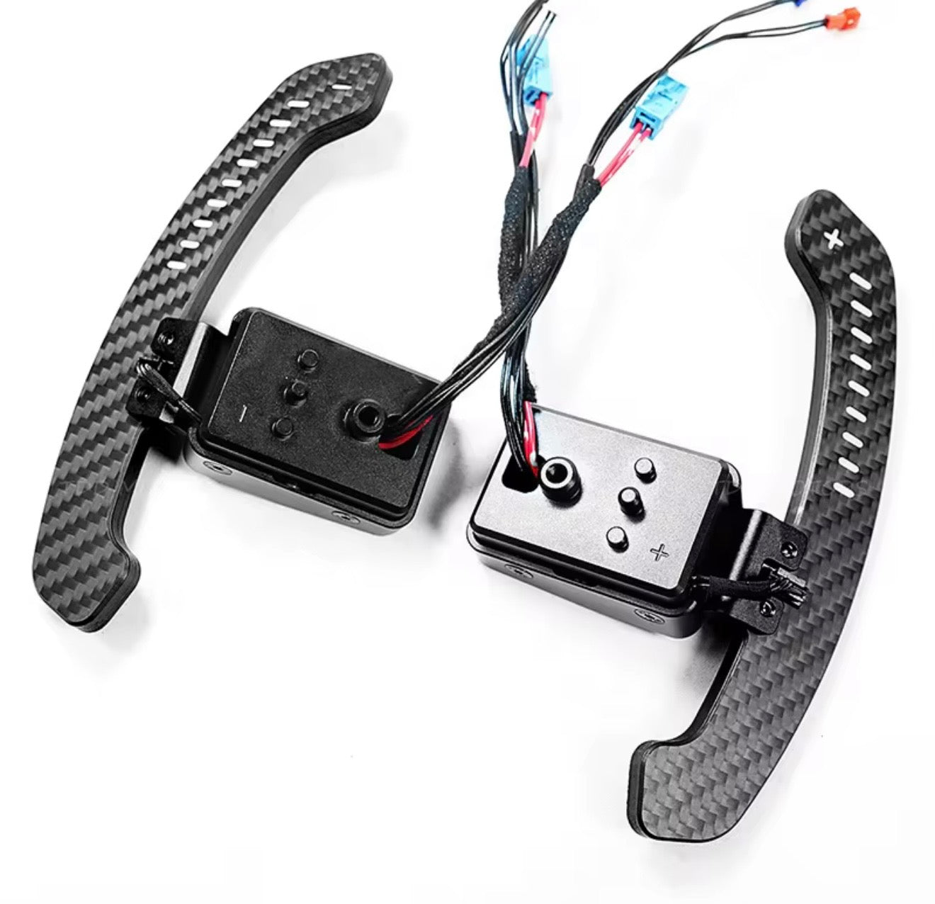 LED Paddle Shifter Aluminium mit Innenraumbeleuchtung