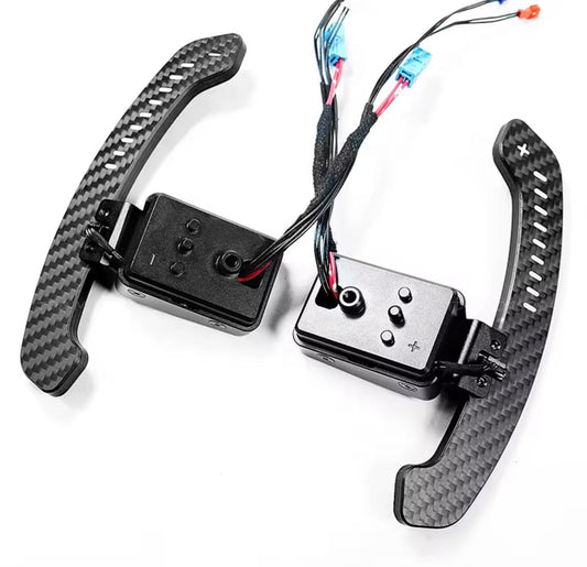 LED Paddle Shifter Aluminium mit Innenraumbeleuchtung