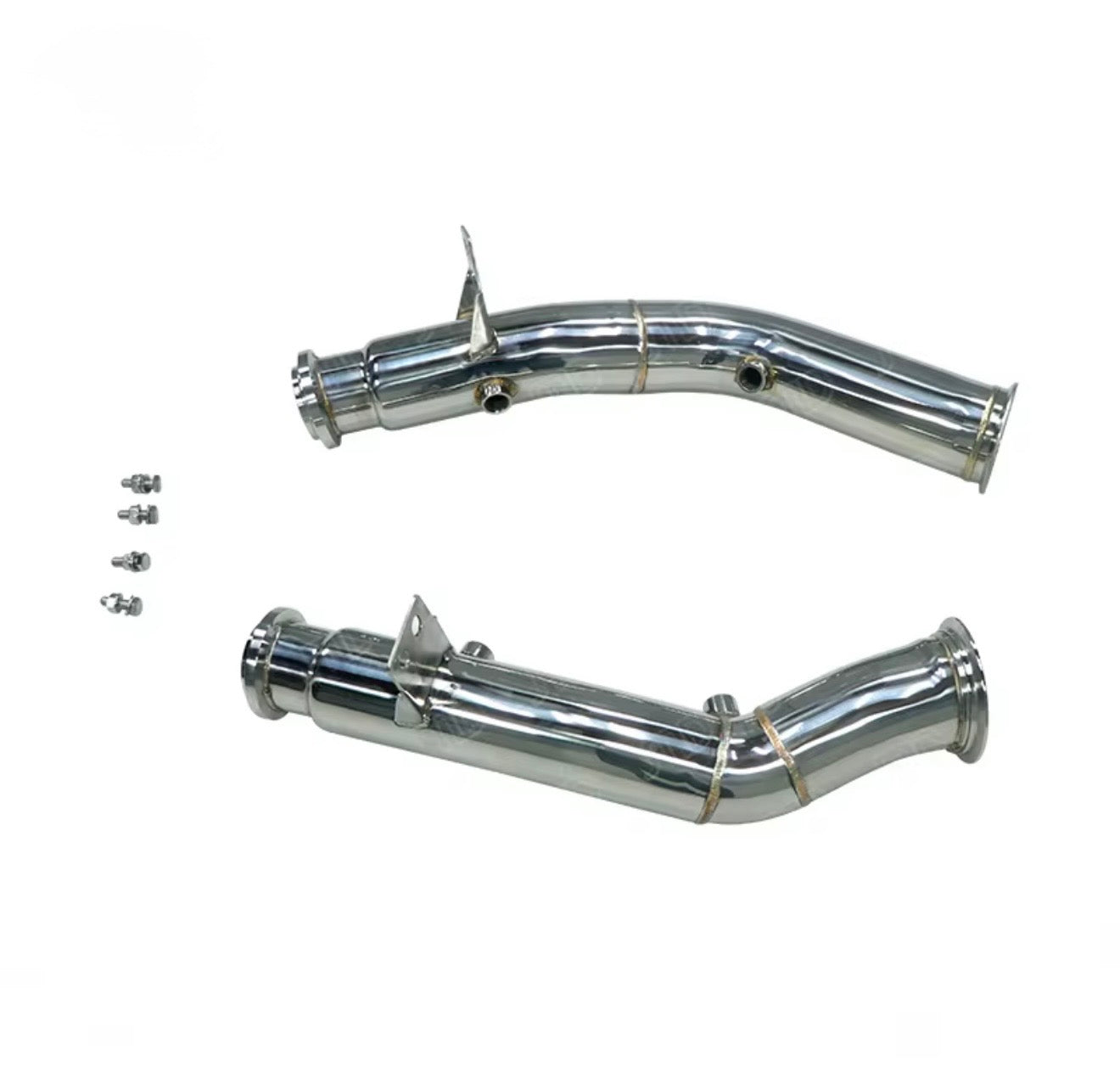 M276 Edelstahl Downpipe 76mm Performance