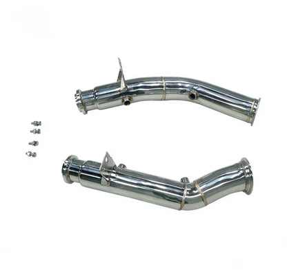 M276 Edelstahl Downpipe 76mm Performance