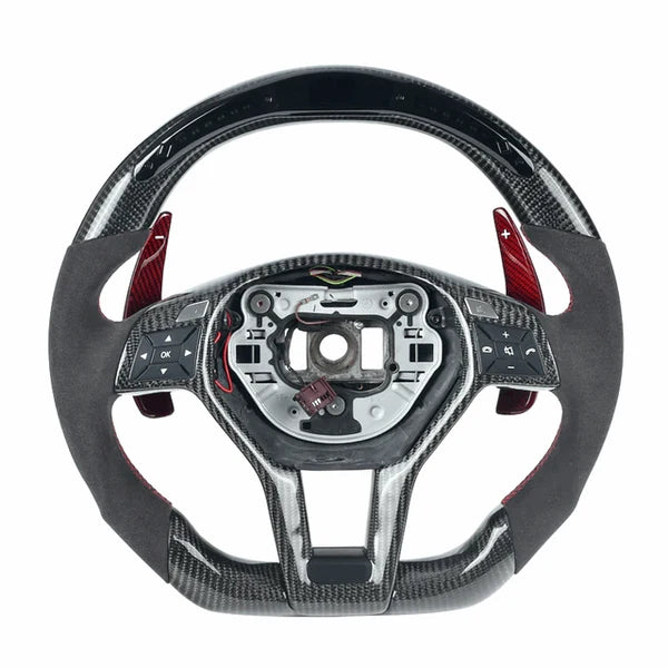 Mercedes Performance Lenkrad Carbon Alcantara LED